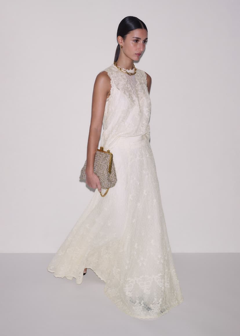 ME+EM Summer Occasion Co-ord | Light Cream | Image 1