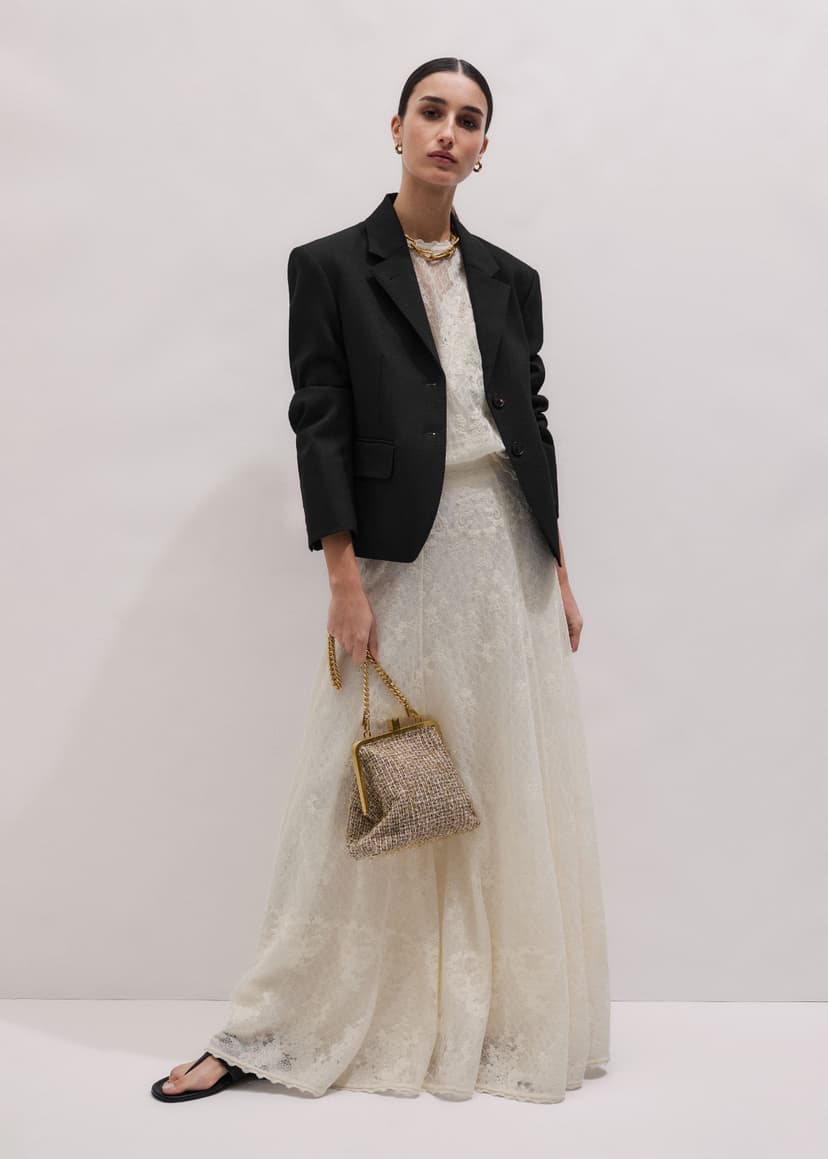 ME+EM Summer Occasion Co-ord | Light Cream | Image 3