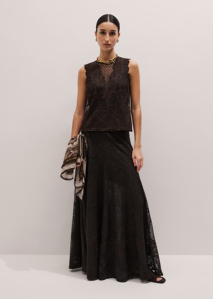 ME+EM Summer Occasion Co-ord | Cocoa Brown | Image 4