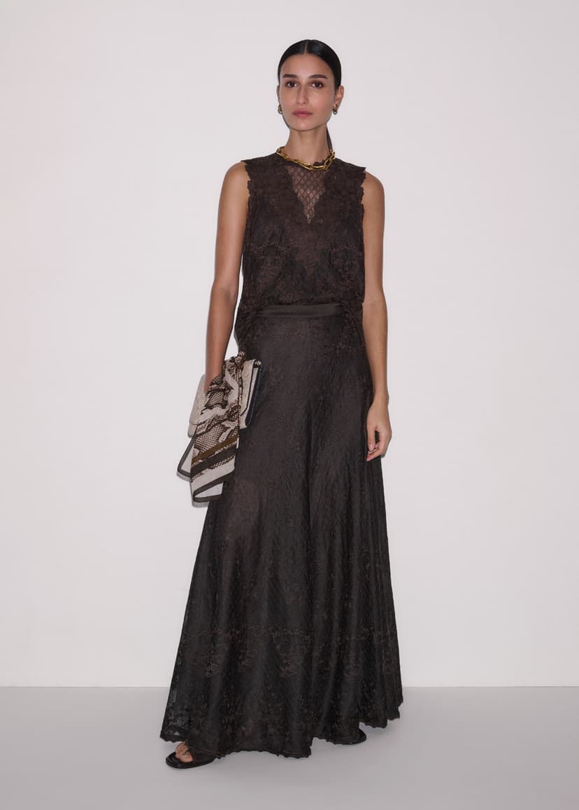 ME+EM Summer Occasion Co-ord | Cocoa Brown | Image 1