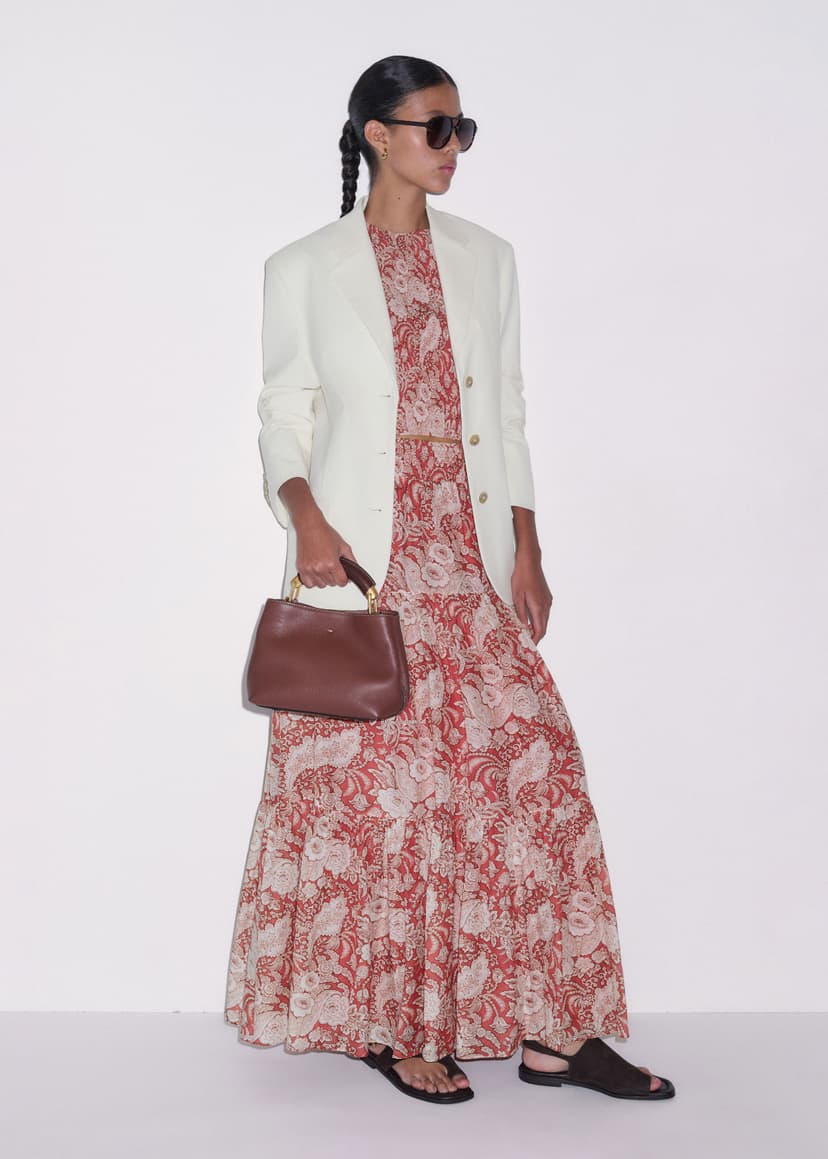 ME+EM Shirred Co-ord | Pink Multi | Image 4