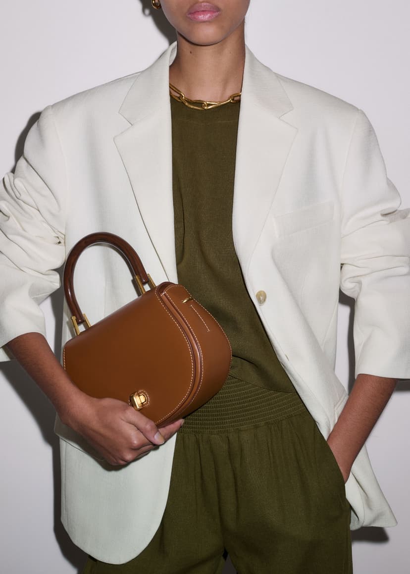 ME+EM Shell Crop Top Co-ord | Olive Green | Image 2