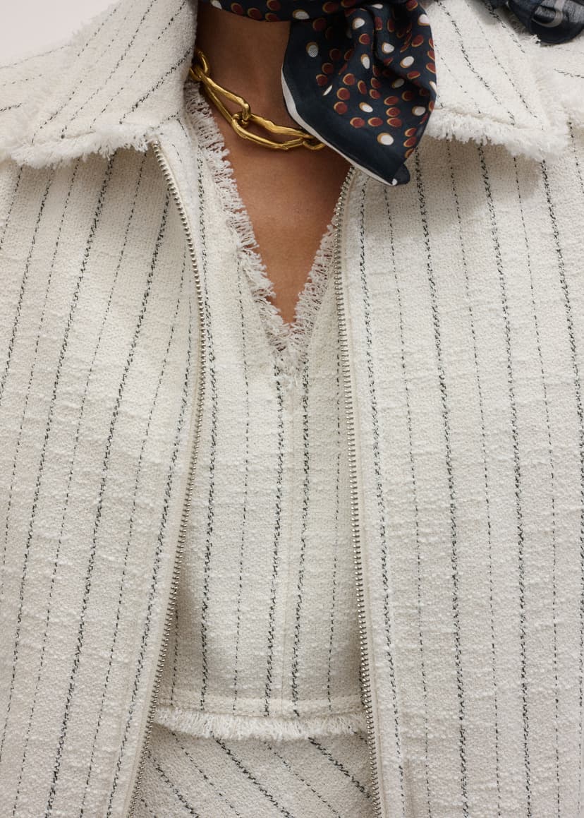 ME+EM Stripe Summer Co-ord | Ivory | Image 4