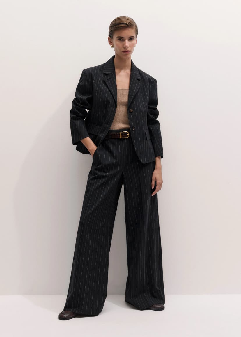 ME+EM Icon Short Blazer Suit | Black | Image 1