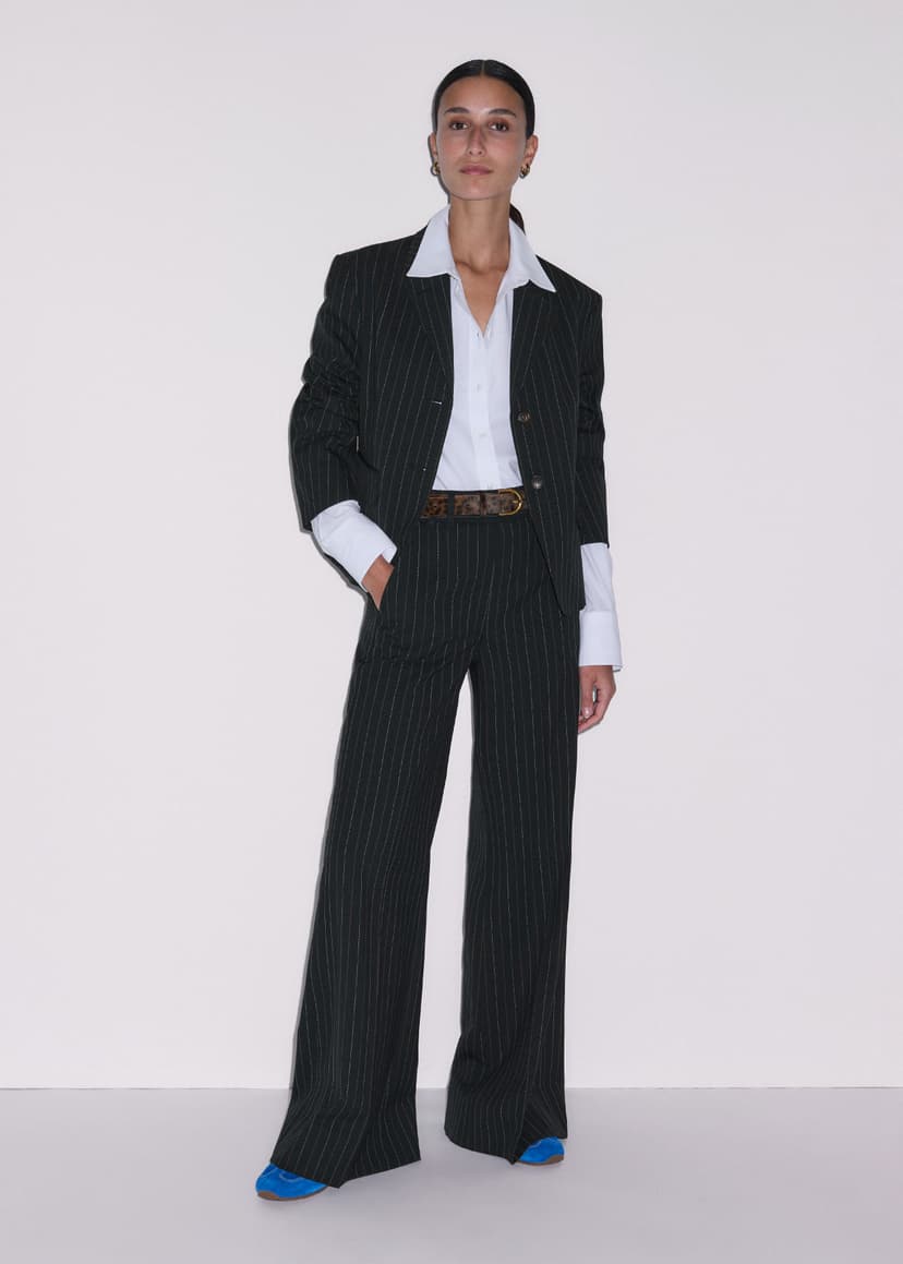 ME+EM Icon Short Blazer Suit | Black | Image 5