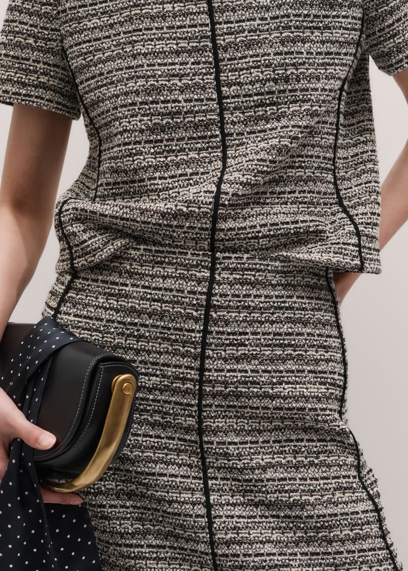 ME+EM A-Line Midi Skirt Co-ord | Brown Multi | Image 2