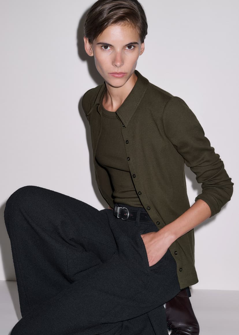 ME+EM Perfect Basic Co-ord | Rich Olive Green | Image 1