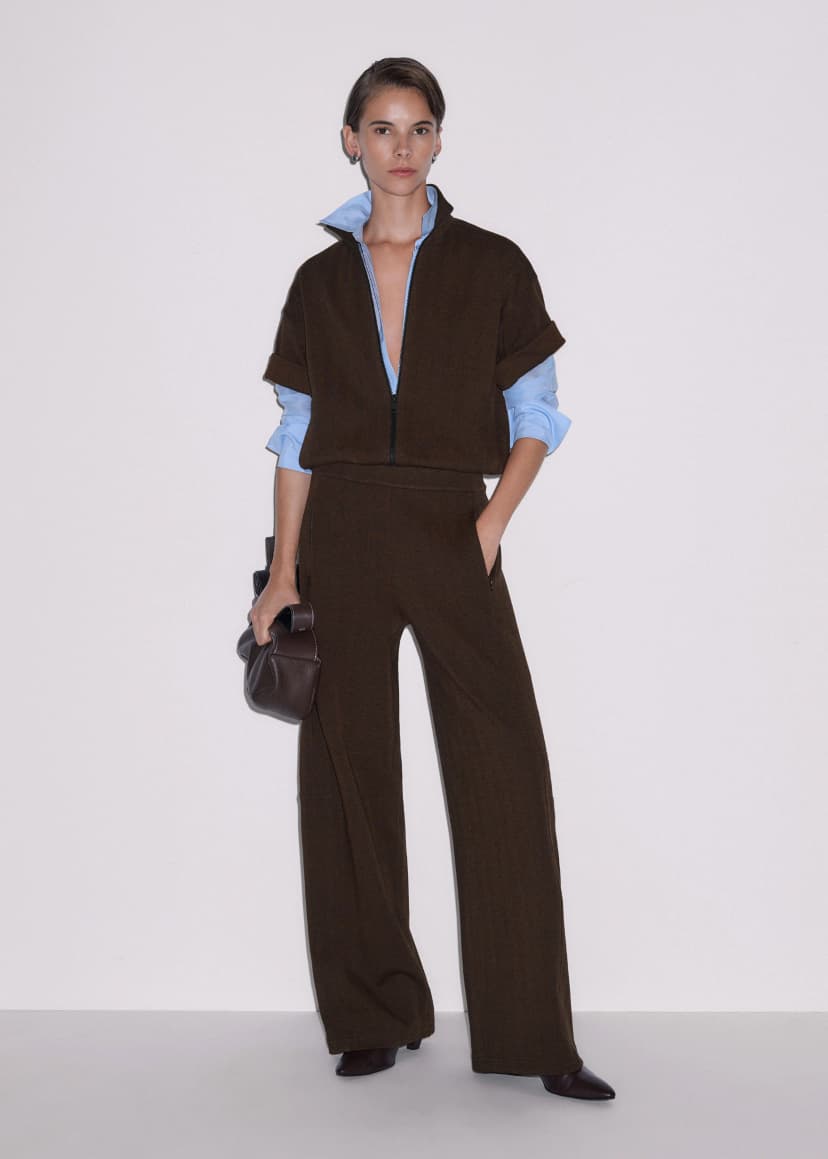 ME+EM Travel Co-ord | Black/Chocolate | Image 1