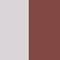 Soft White/Cinnamon Brown 